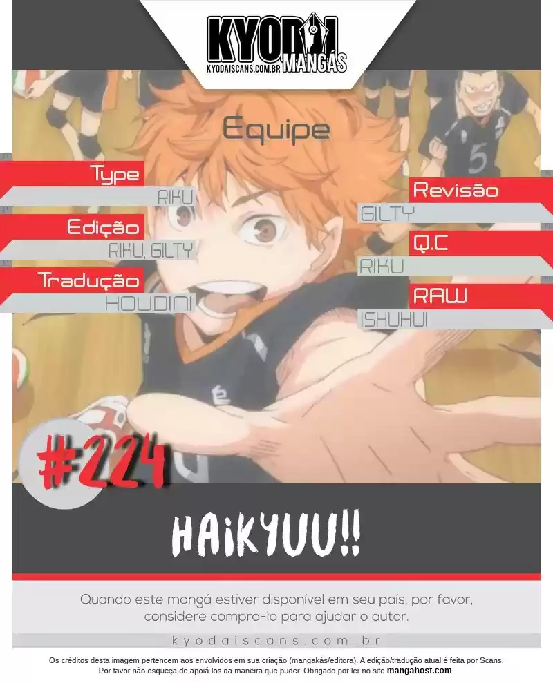 Read Haikyuu!! Português Manga Online
