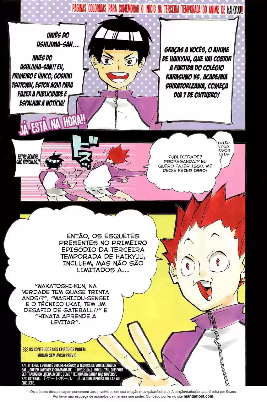 Read Haikyuu!! Português Manga Online