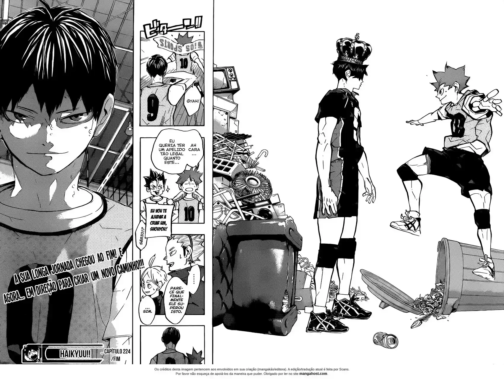 Read Haikyuu!! Português Manga Online