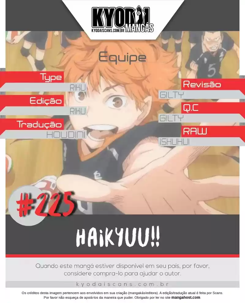 Read Haikyuu!! Português Manga Online