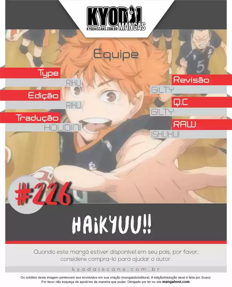 Read Haikyuu!! Português Manga Online