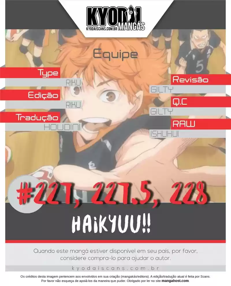 Read Haikyuu!! Português Manga Online