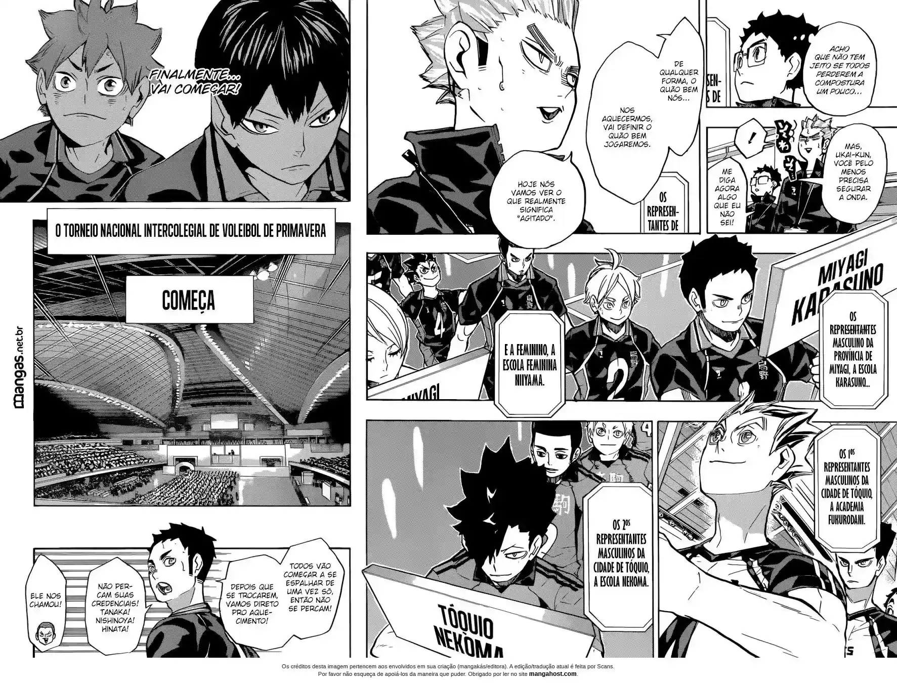 Read Haikyuu!! Português Manga Online