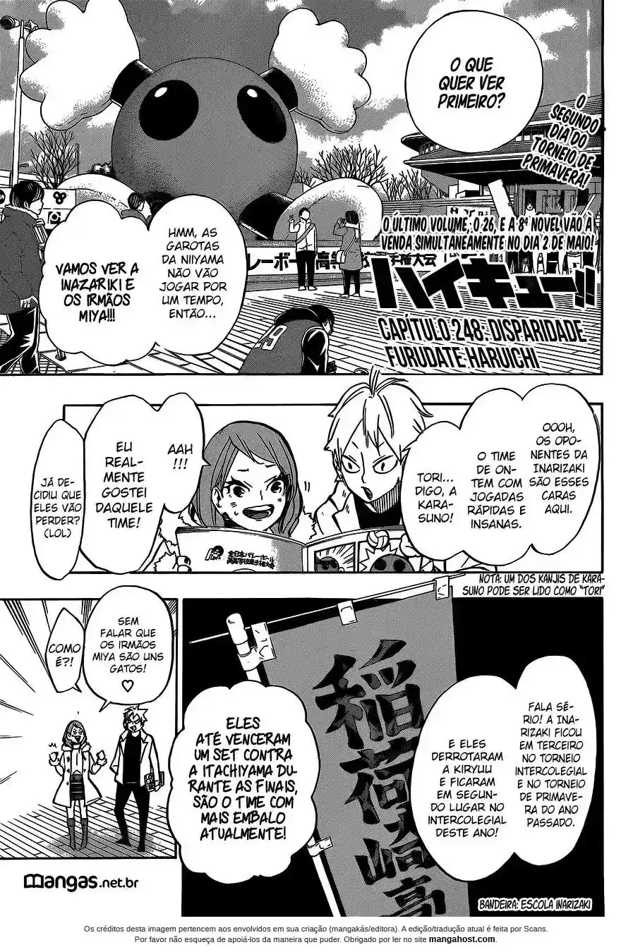 Read Haikyuu!! Português Manga Online