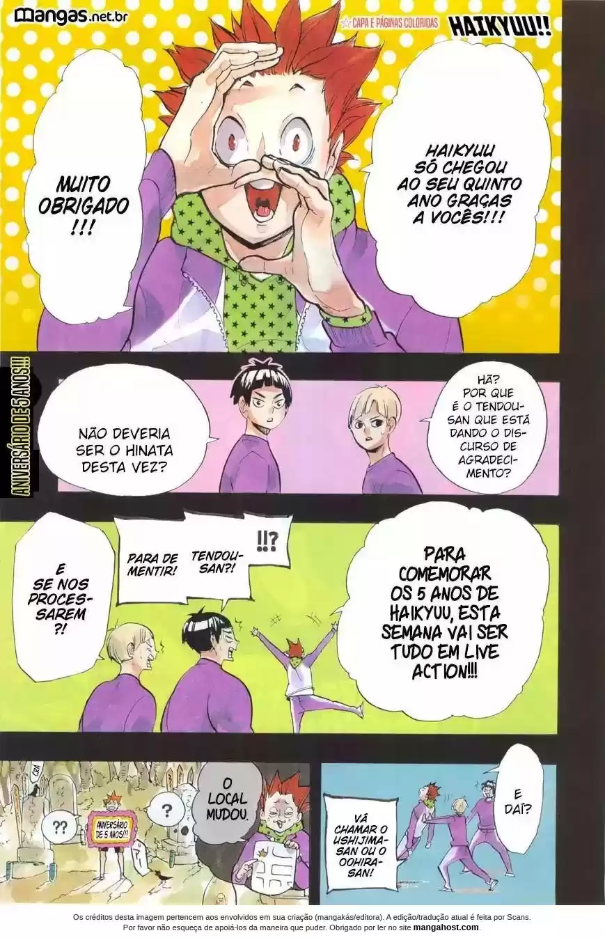 Read Haikyuu!! Português Manga Online
