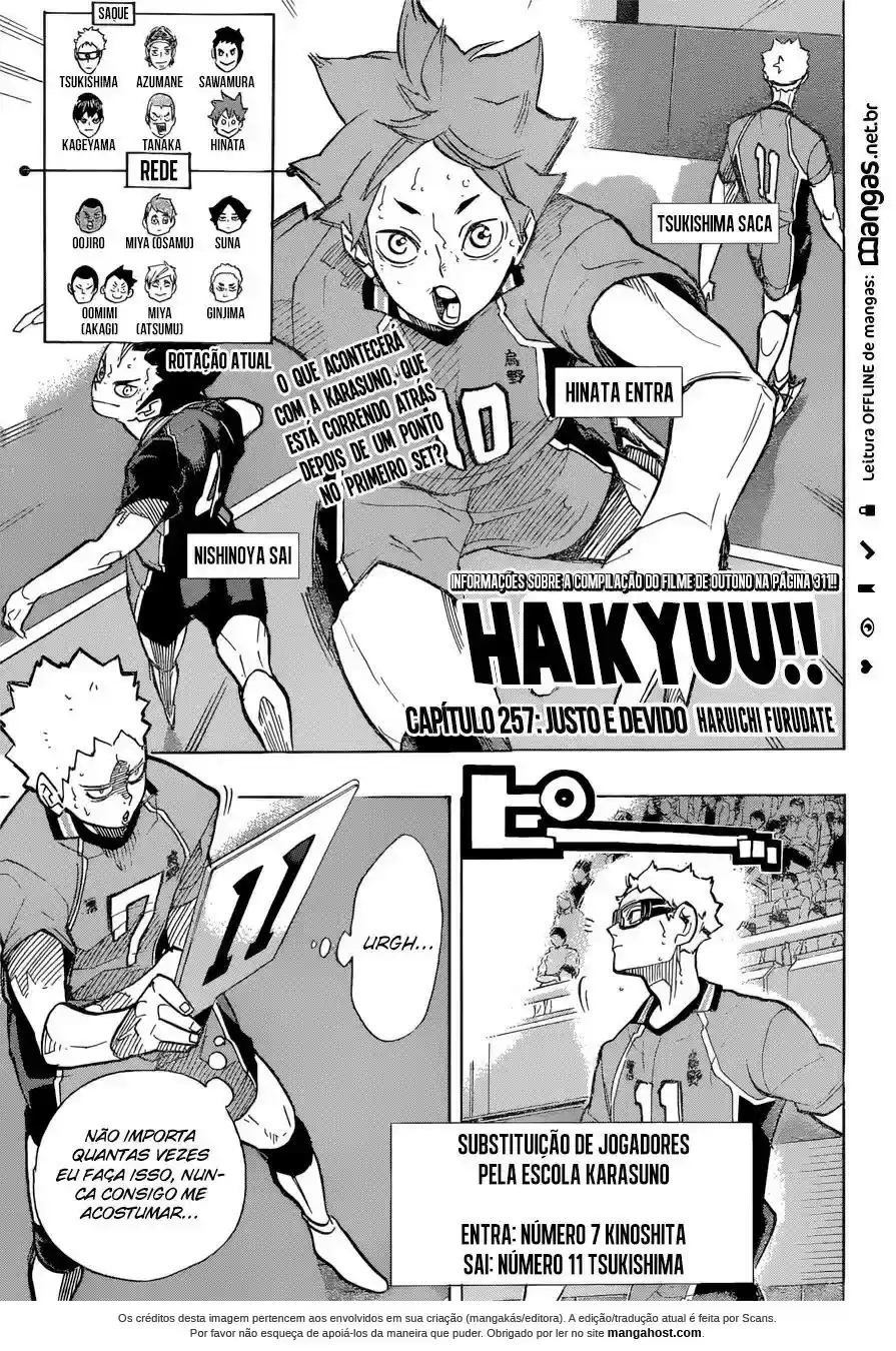 Read Haikyuu!! Português Manga Online