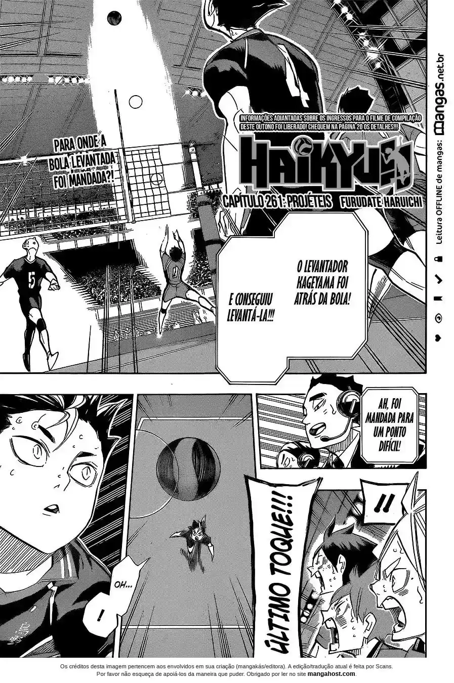 Read Haikyuu!! Português Manga Online