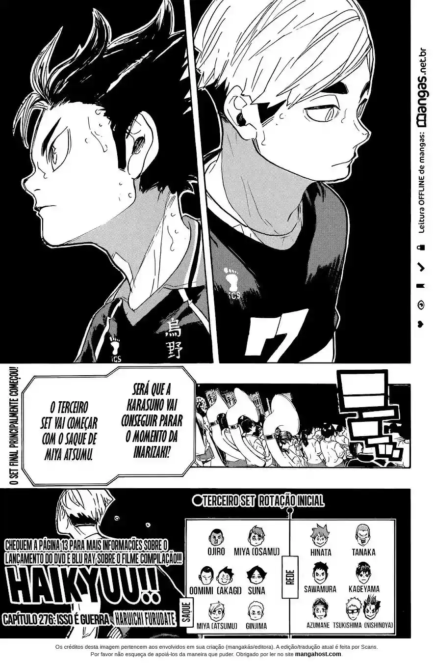 Read Haikyuu!! Português Manga Online
