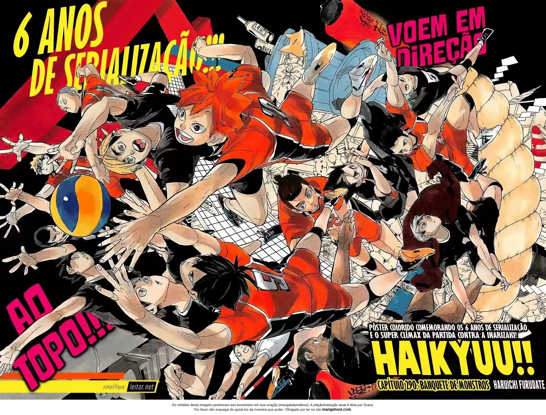 Read Haikyuu!! Português Manga Online