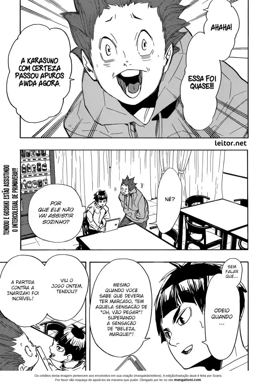 Read Haikyuu!! Português Manga Online