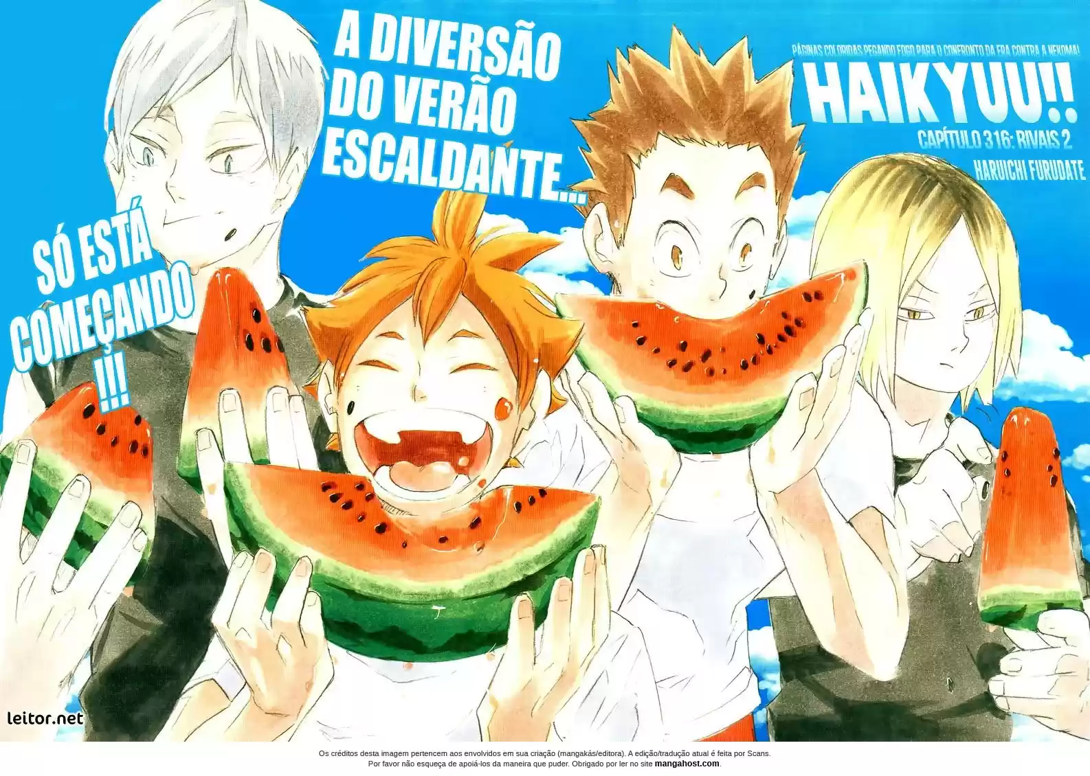 Read Haikyuu!! Português Manga Online