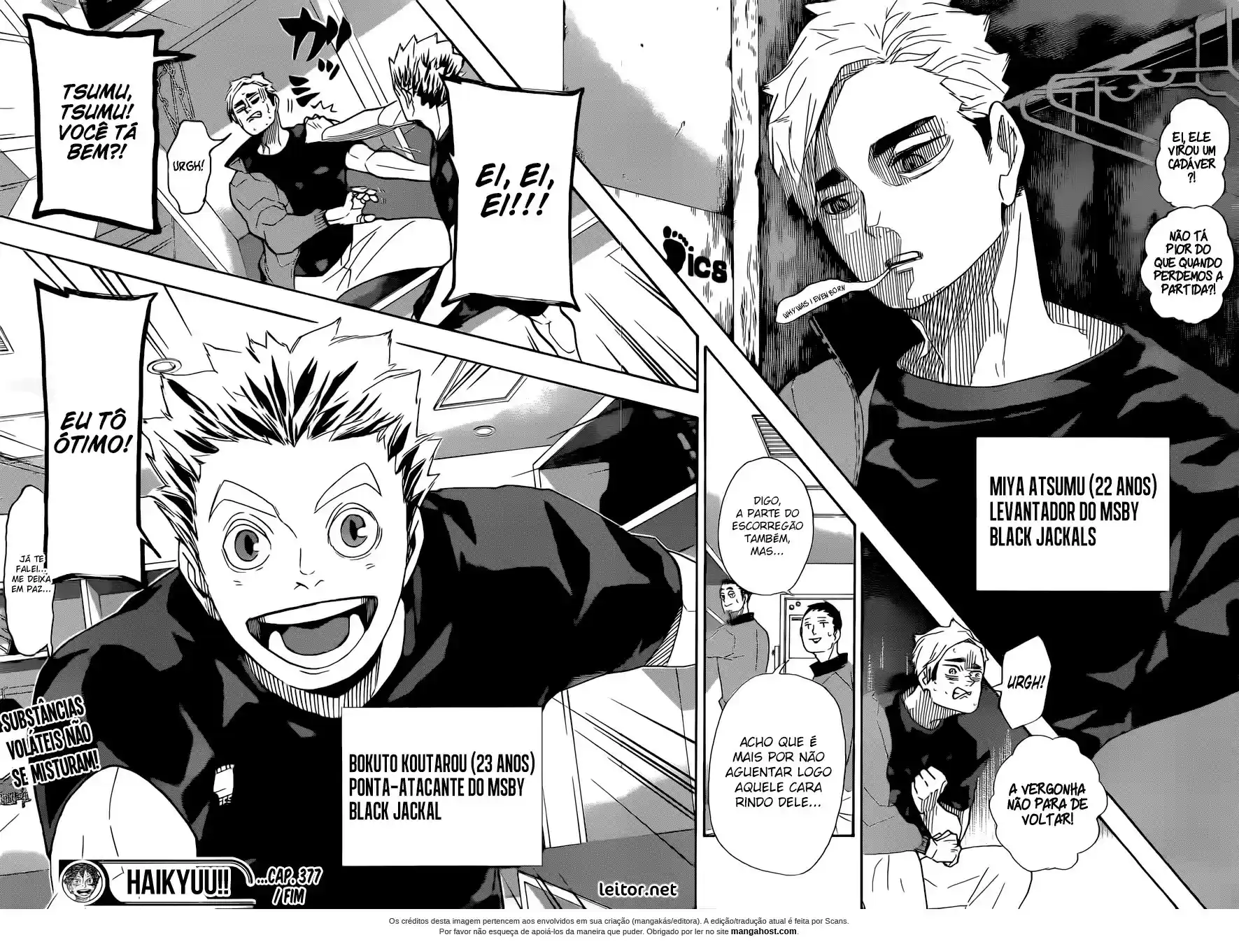 Read Haikyuu!! Português Manga Online