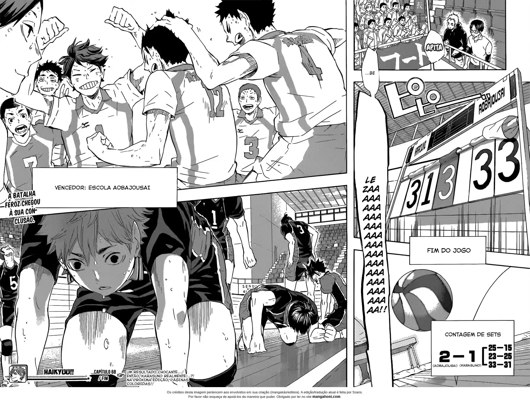Read Haikyuu!! Português Manga Online