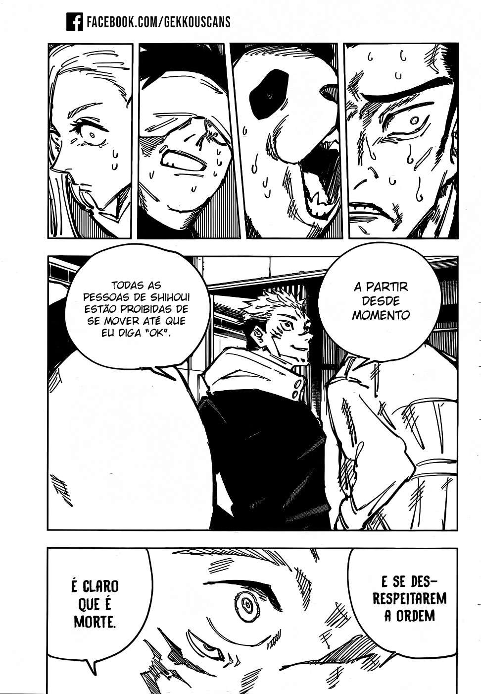 Read Jujutsu Kaisen Português Manga Online