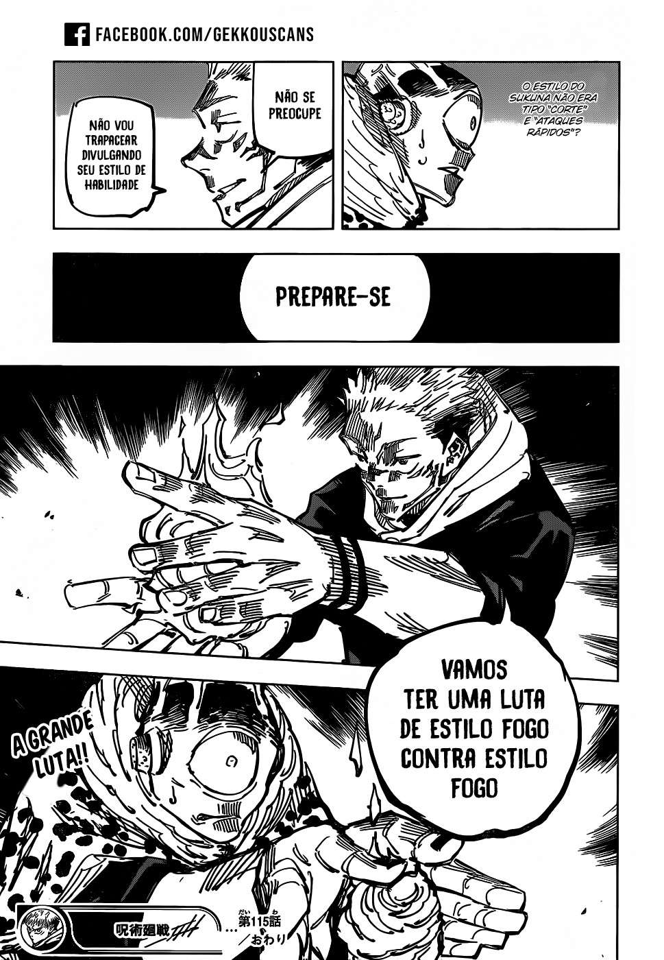 Read Jujutsu Kaisen Português Manga Online