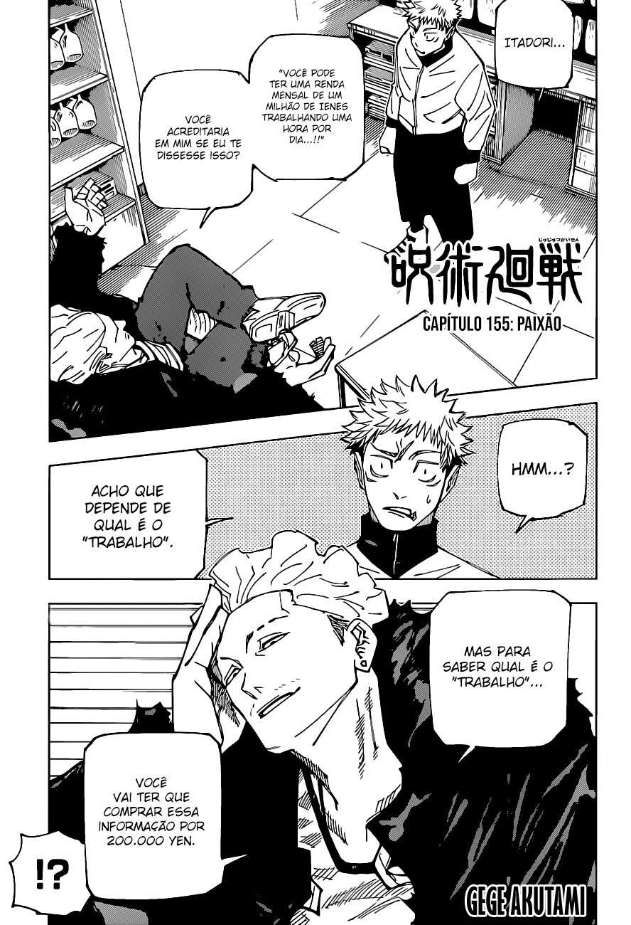 Read Jujutsu Kaisen Português Manga Online