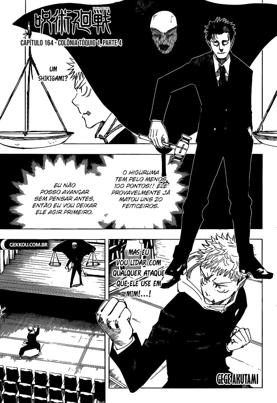 Read Jujutsu Kaisen Português Manga Online