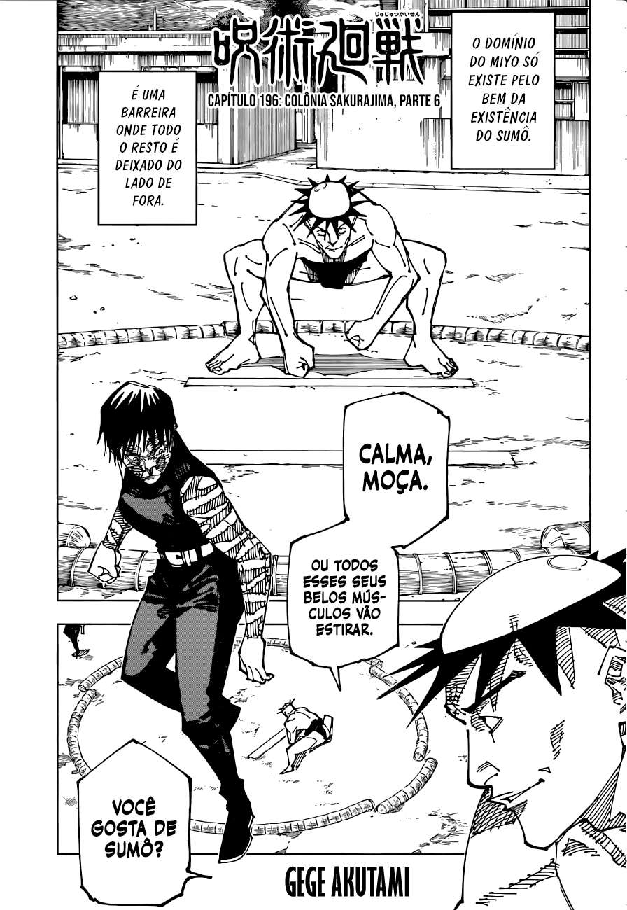 Read Jujutsu Kaisen Português Manga Online