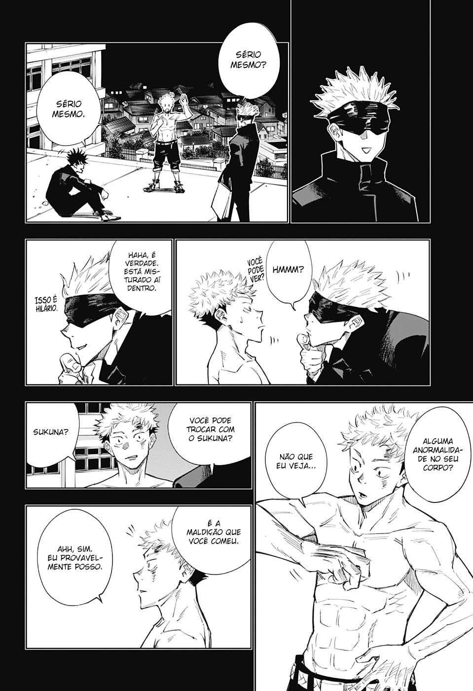 Read Jujutsu Kaisen Português Manga Online