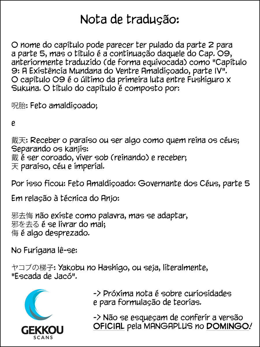 Read Jujutsu Kaisen Português Manga Online