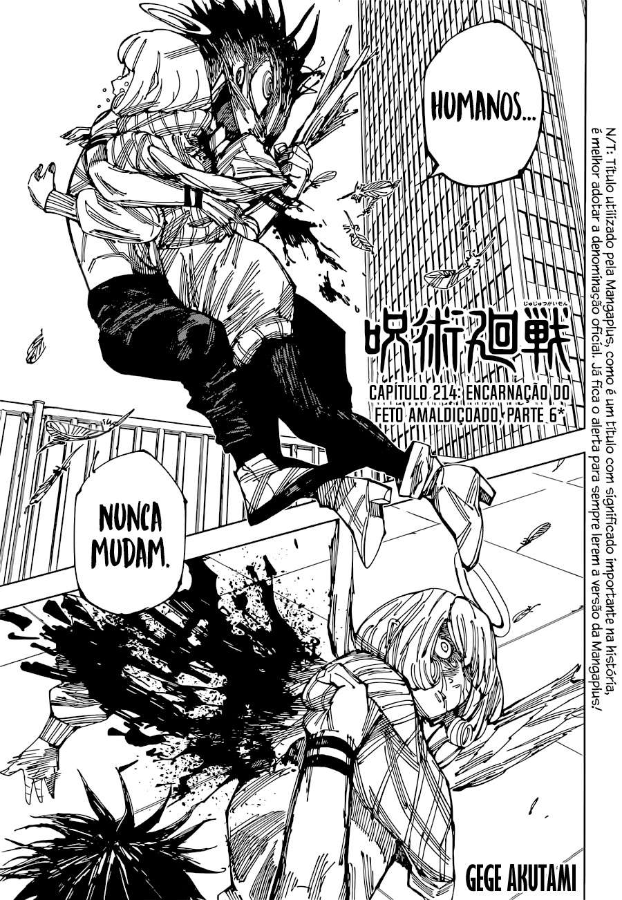 Read Jujutsu Kaisen Português Manga Online