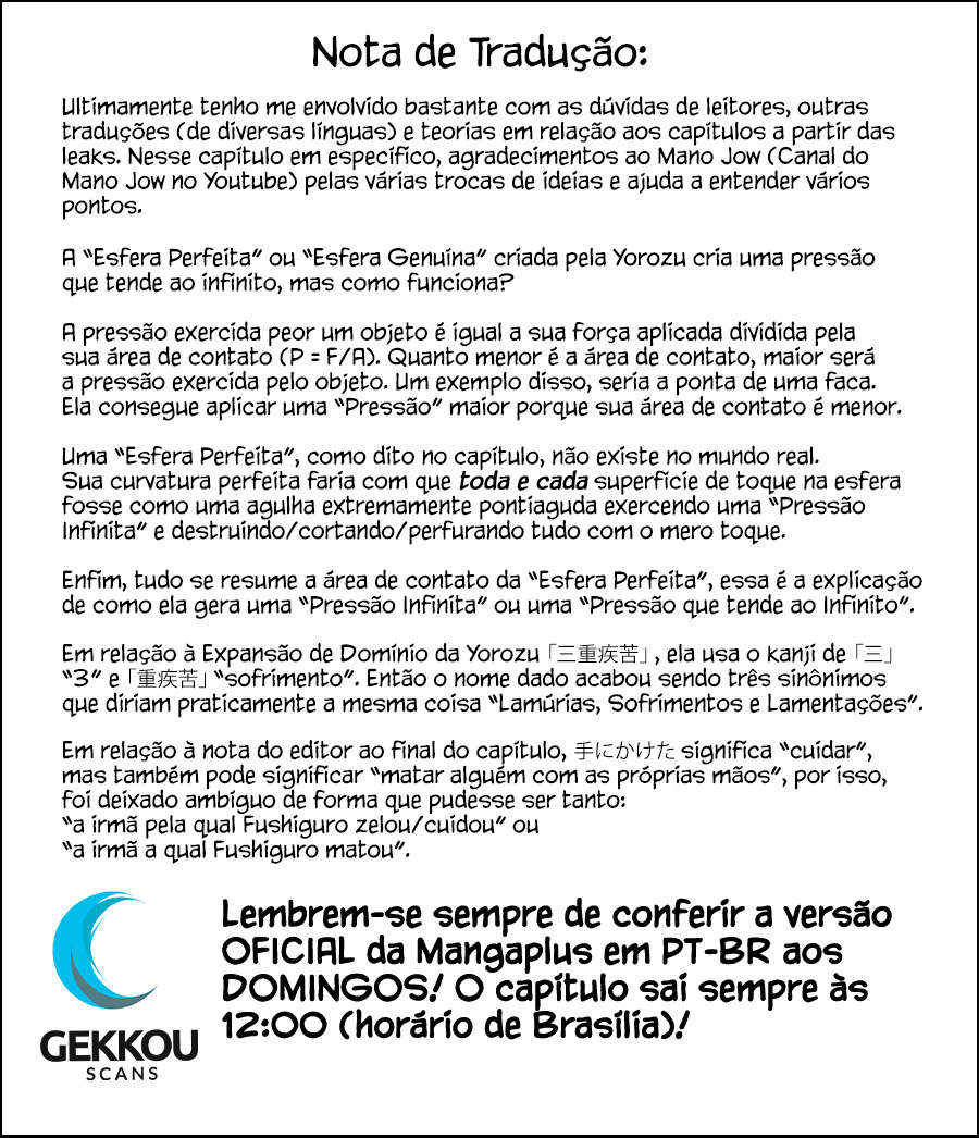 Read Jujutsu Kaisen Português Manga Online