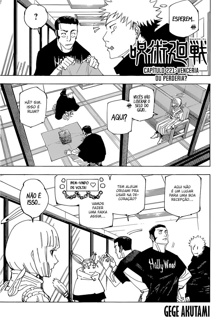 Read Jujutsu Kaisen Português Manga Online