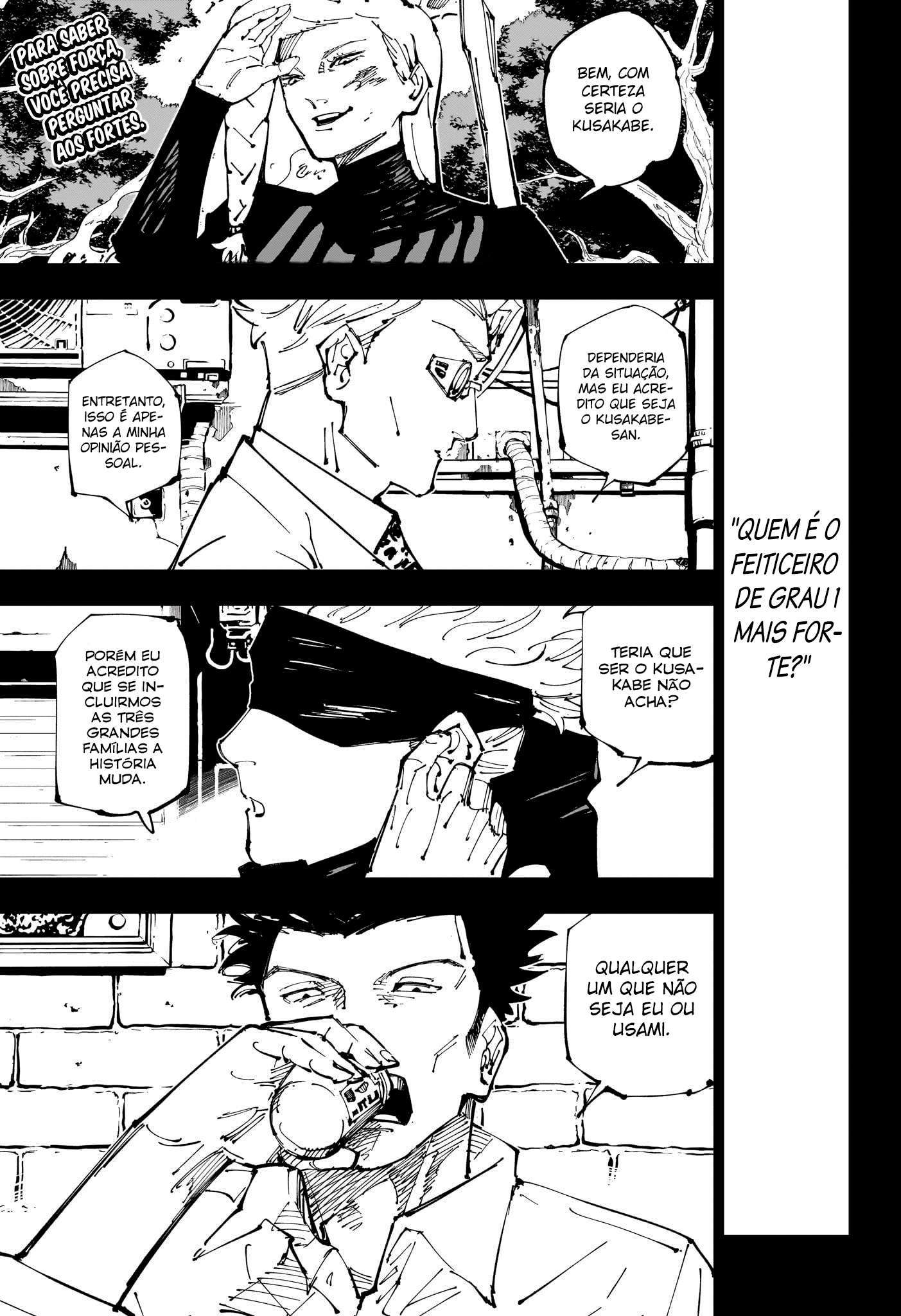 Read Jujutsu Kaisen Português Manga Online