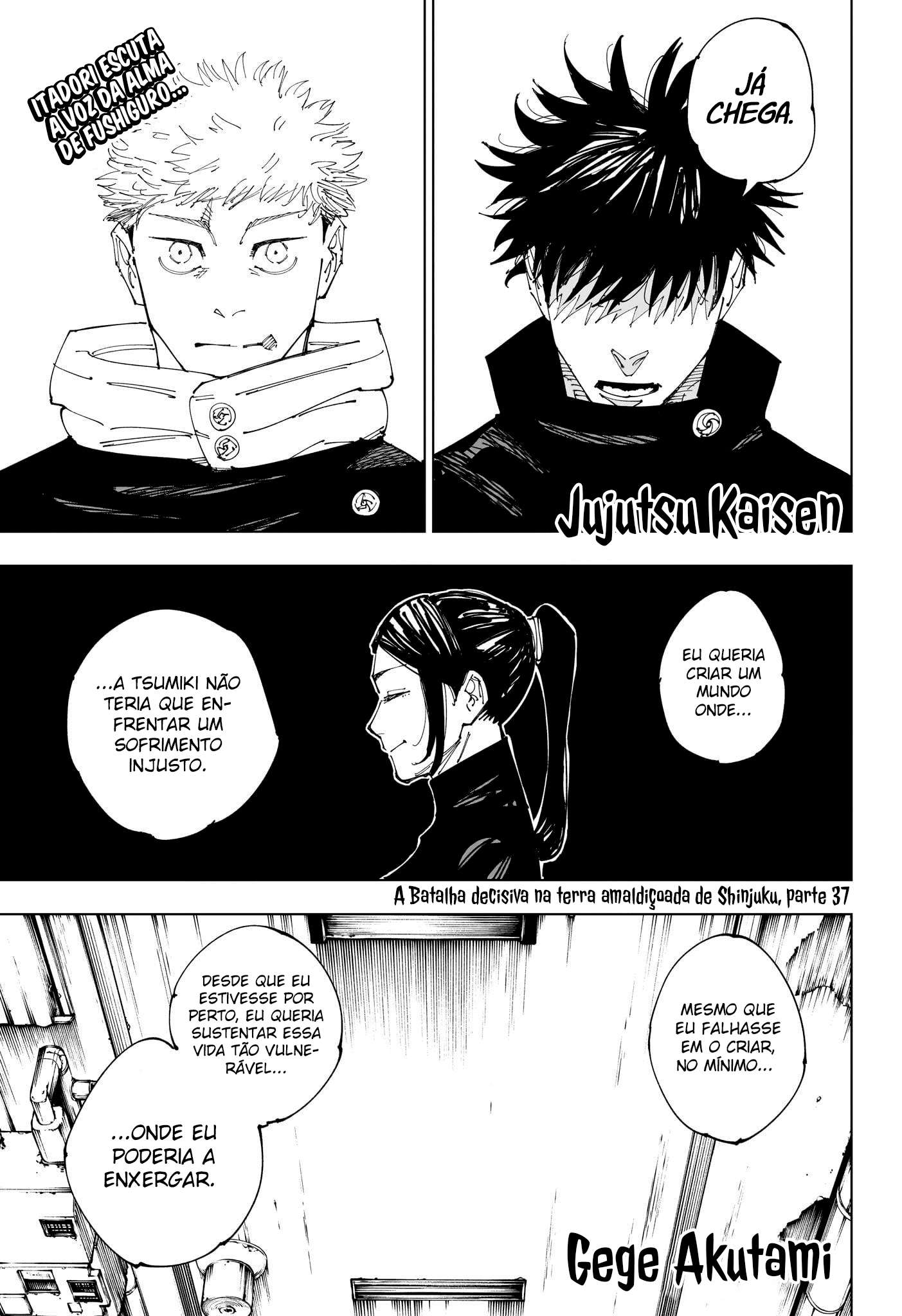 Read Jujutsu Kaisen Português Manga Online