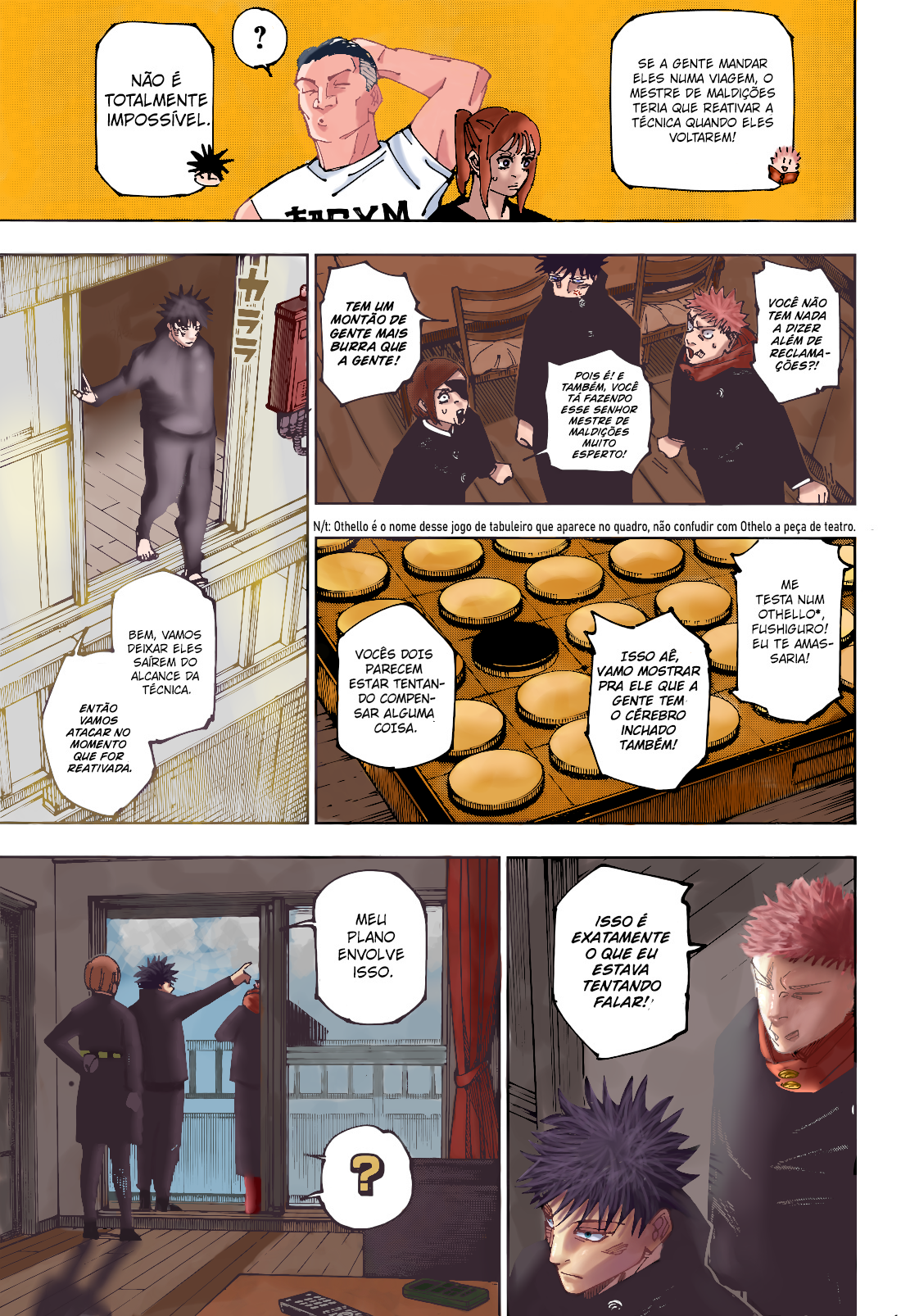 Read Jujutsu Kaisen Português Manga Online