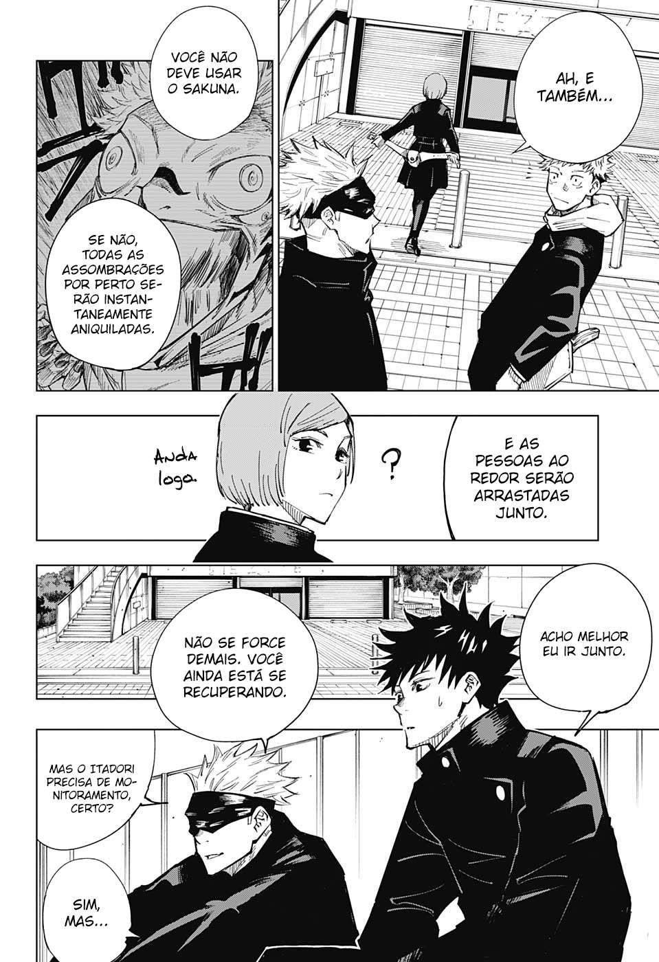 Read Jujutsu Kaisen Português Manga Online