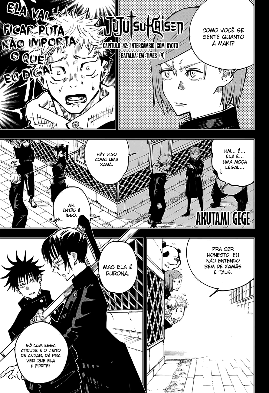 Read Jujutsu Kaisen Português Manga Online