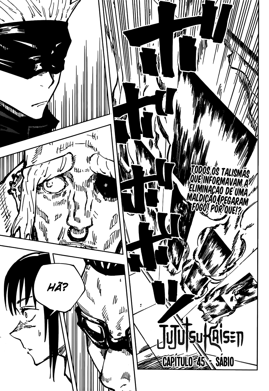 Read Jujutsu Kaisen Português Manga Online