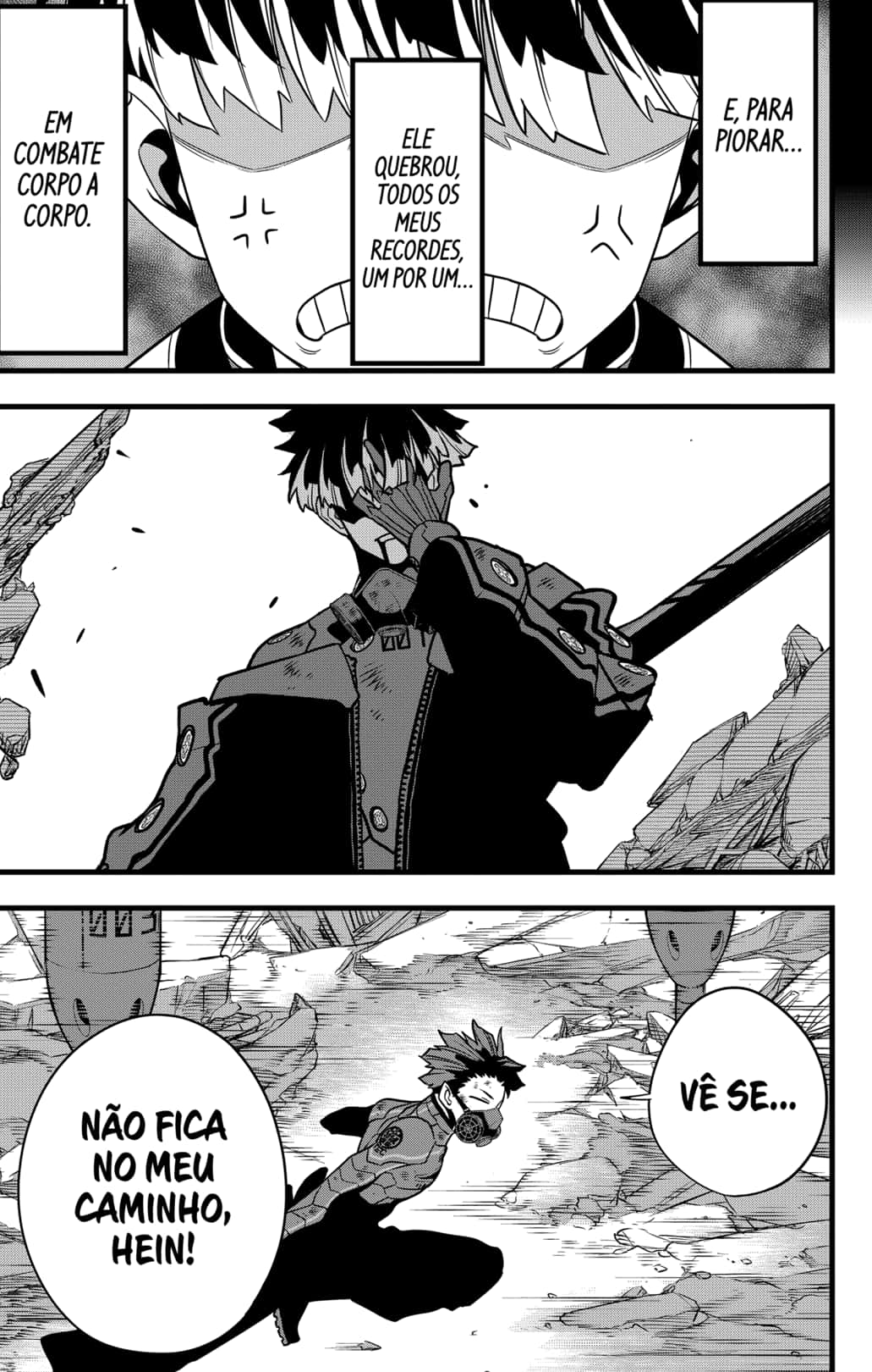 Read Kaiju No. 8 Português Manga Online