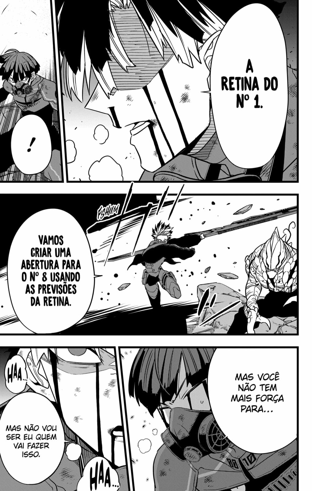 Read Kaiju No. 8 Português Manga Online