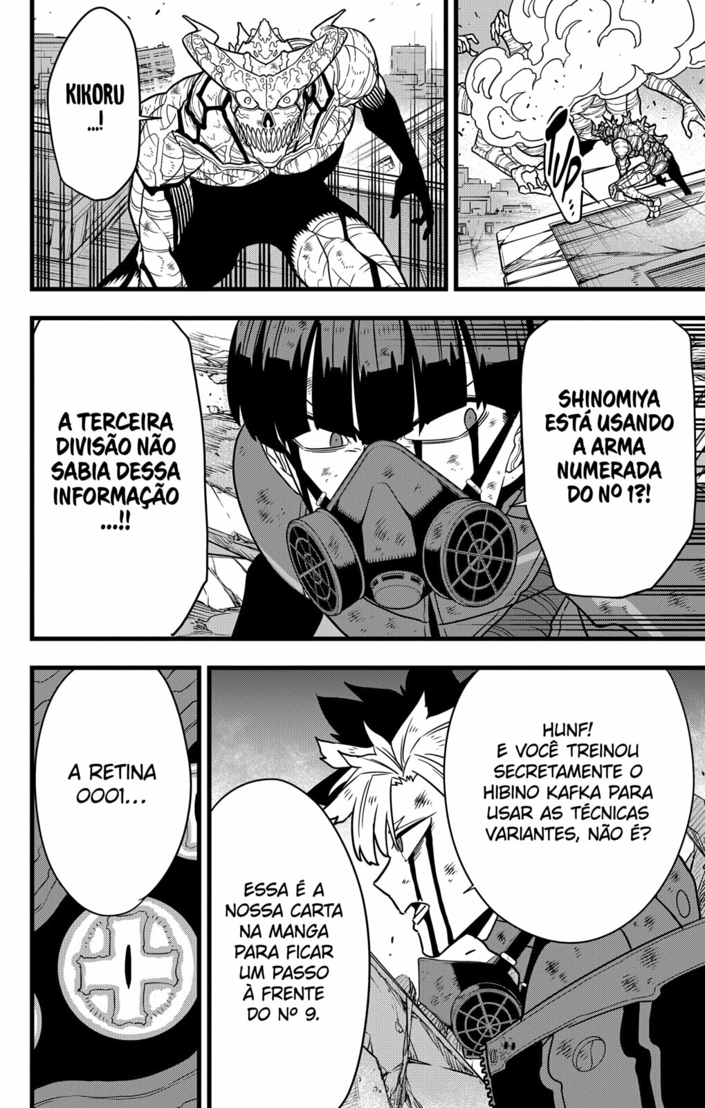 Read Kaiju No. 8 Português Manga Online