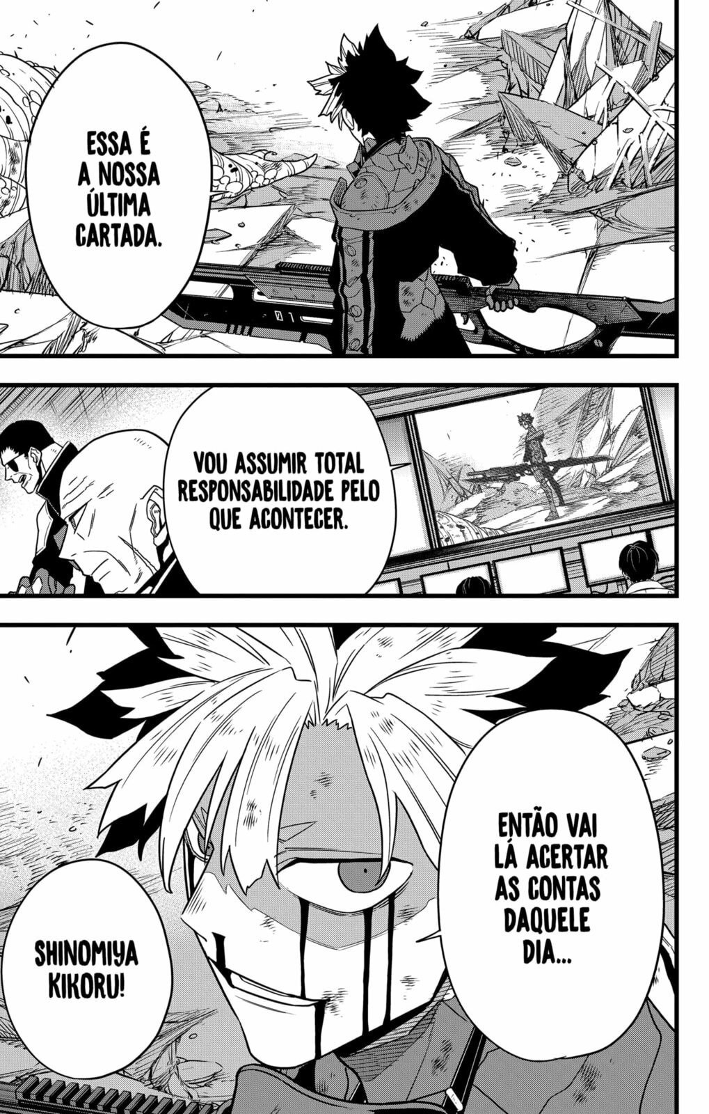 Read Kaiju No. 8 Português Manga Online