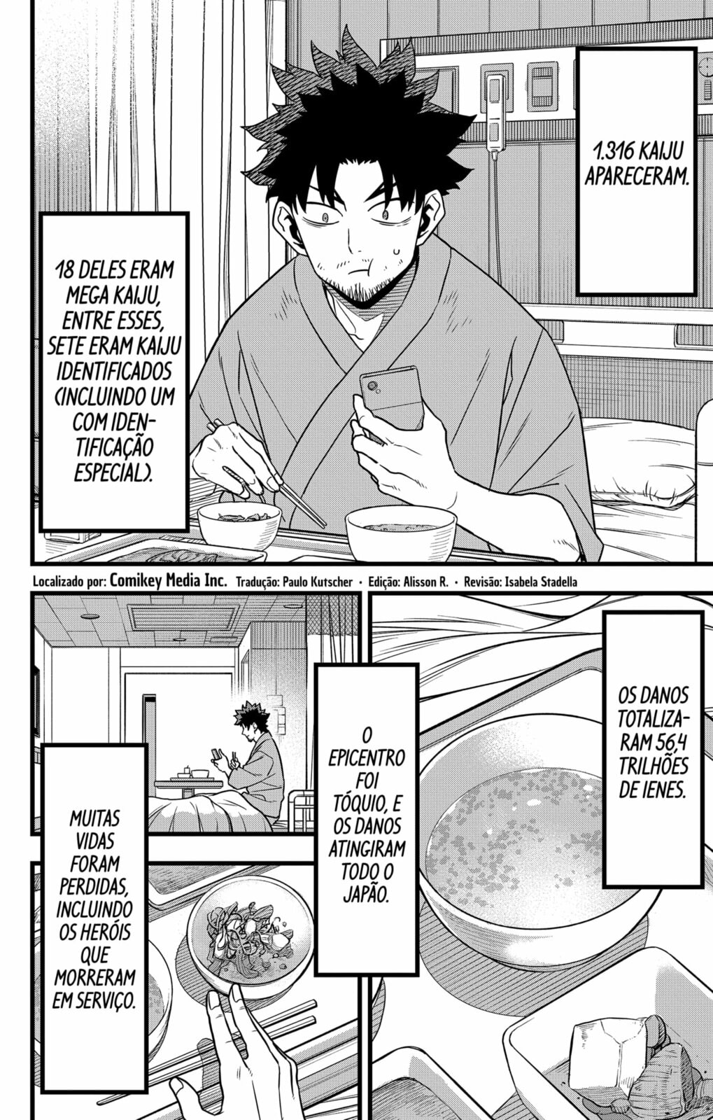 Read Kaiju No. 8 Português Manga Online