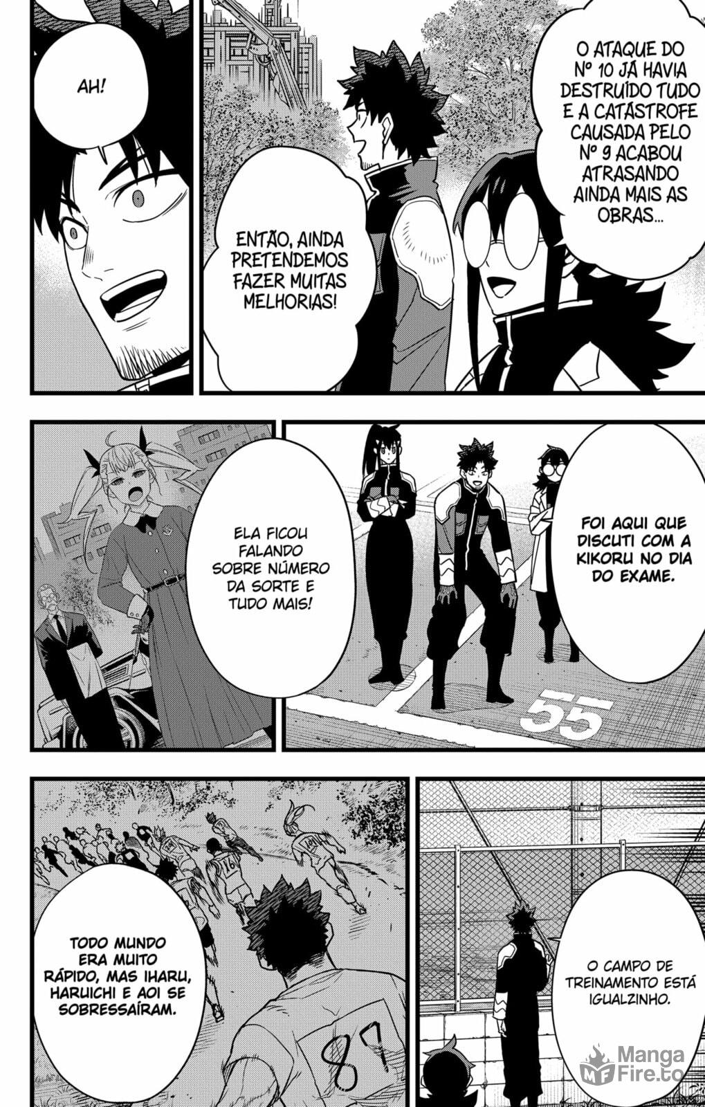 Read Kaiju No. 8 Português Manga Online