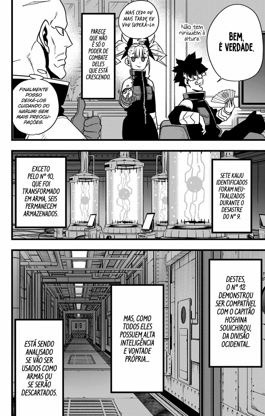 Read Kaiju No. 8 Português Manga Online