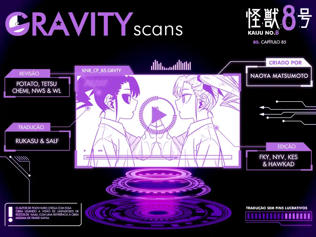 Read Kaiju No. 8 Português Manga Online