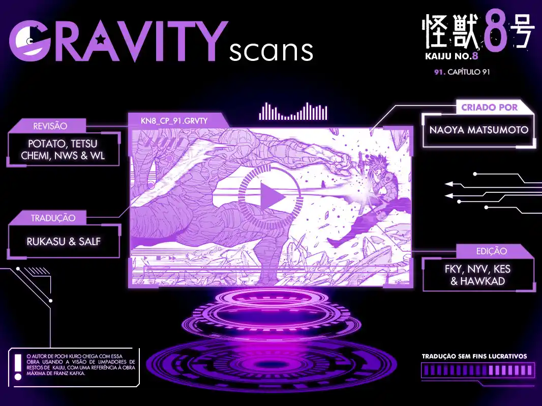 Read Kaiju No. 8 Português Manga Online