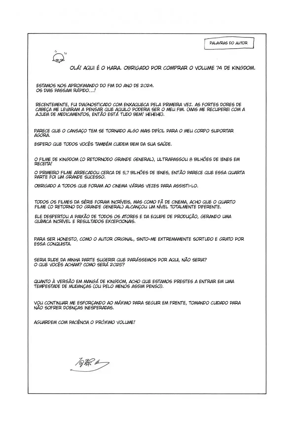 Read Kingdom Português Manga Online