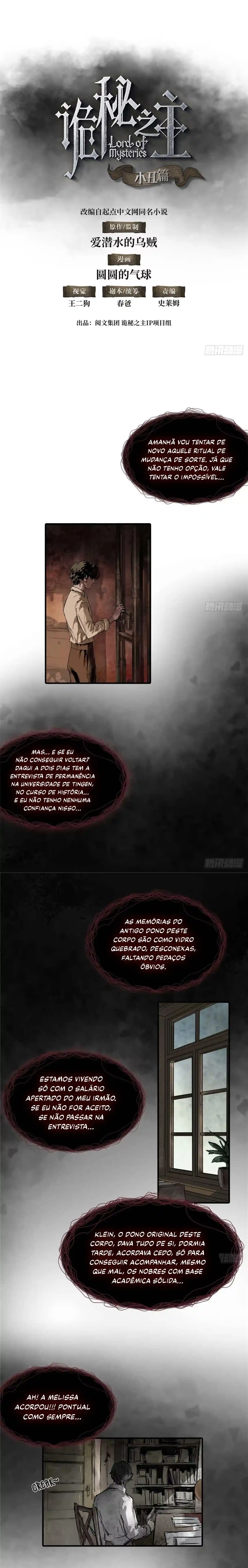 Read Lord of Mysteries Português Manga Online