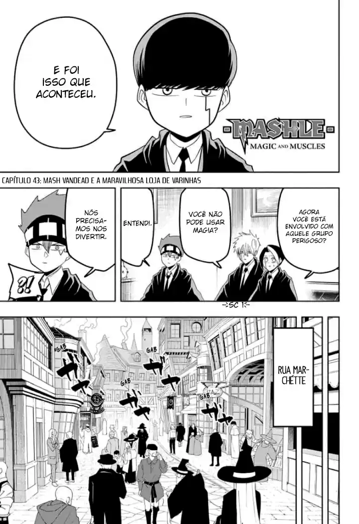 Read Mashle_ Magic and Muscles Português Manga Online