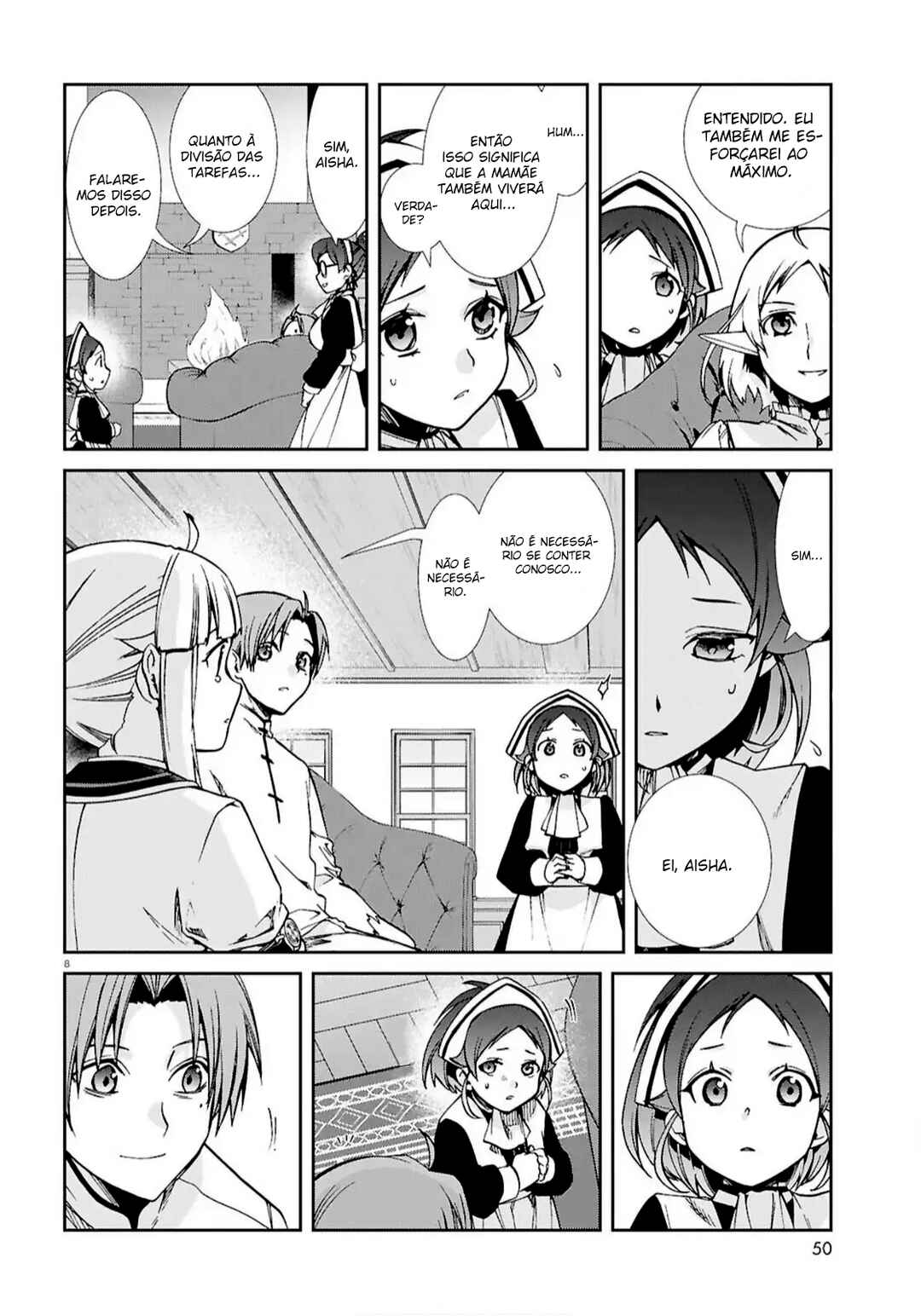 Read Mushoku Tensei_ Jobless Reincarnation Português Manga Online