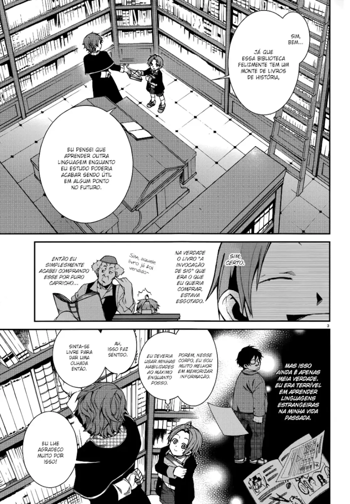 Read Mushoku Tensei_ Jobless Reincarnation Português Manga Online