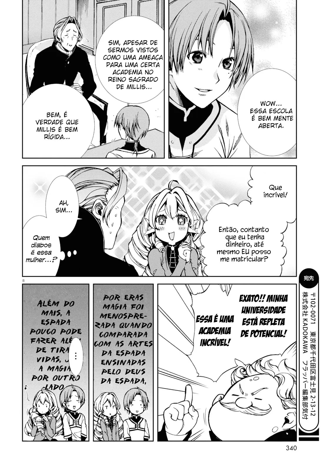 Read Mushoku Tensei_ Jobless Reincarnation Português Manga Online