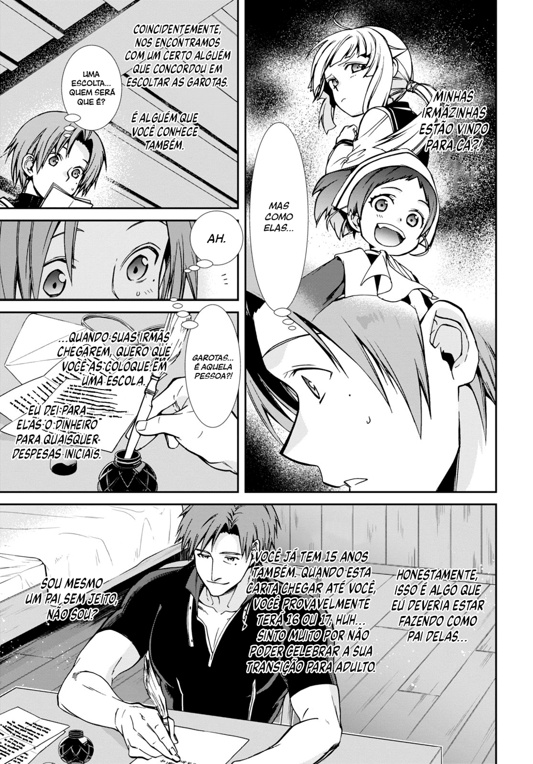 Read Mushoku Tensei_ Jobless Reincarnation Português Manga Online