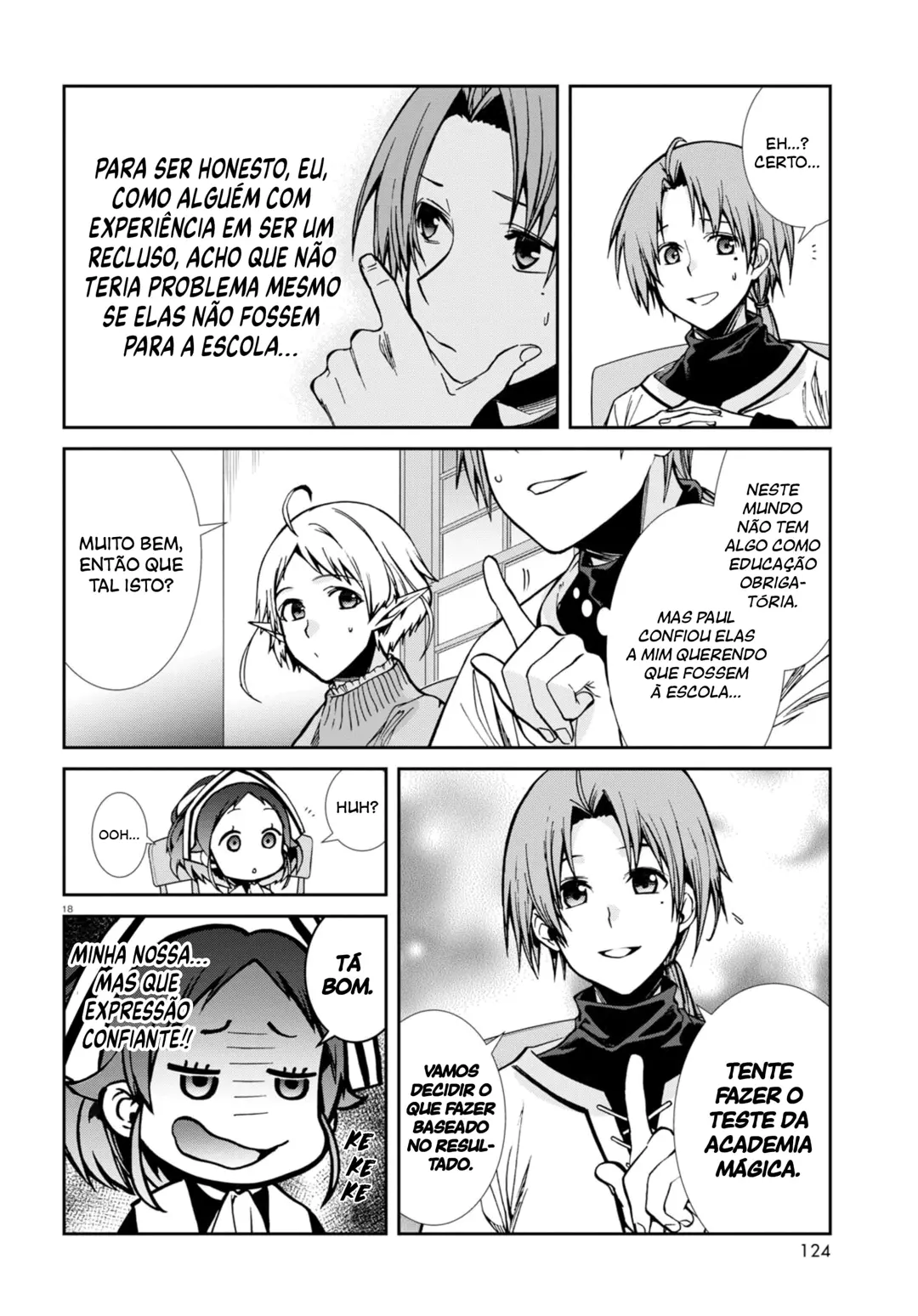 Read Mushoku Tensei_ Jobless Reincarnation Português Manga Online